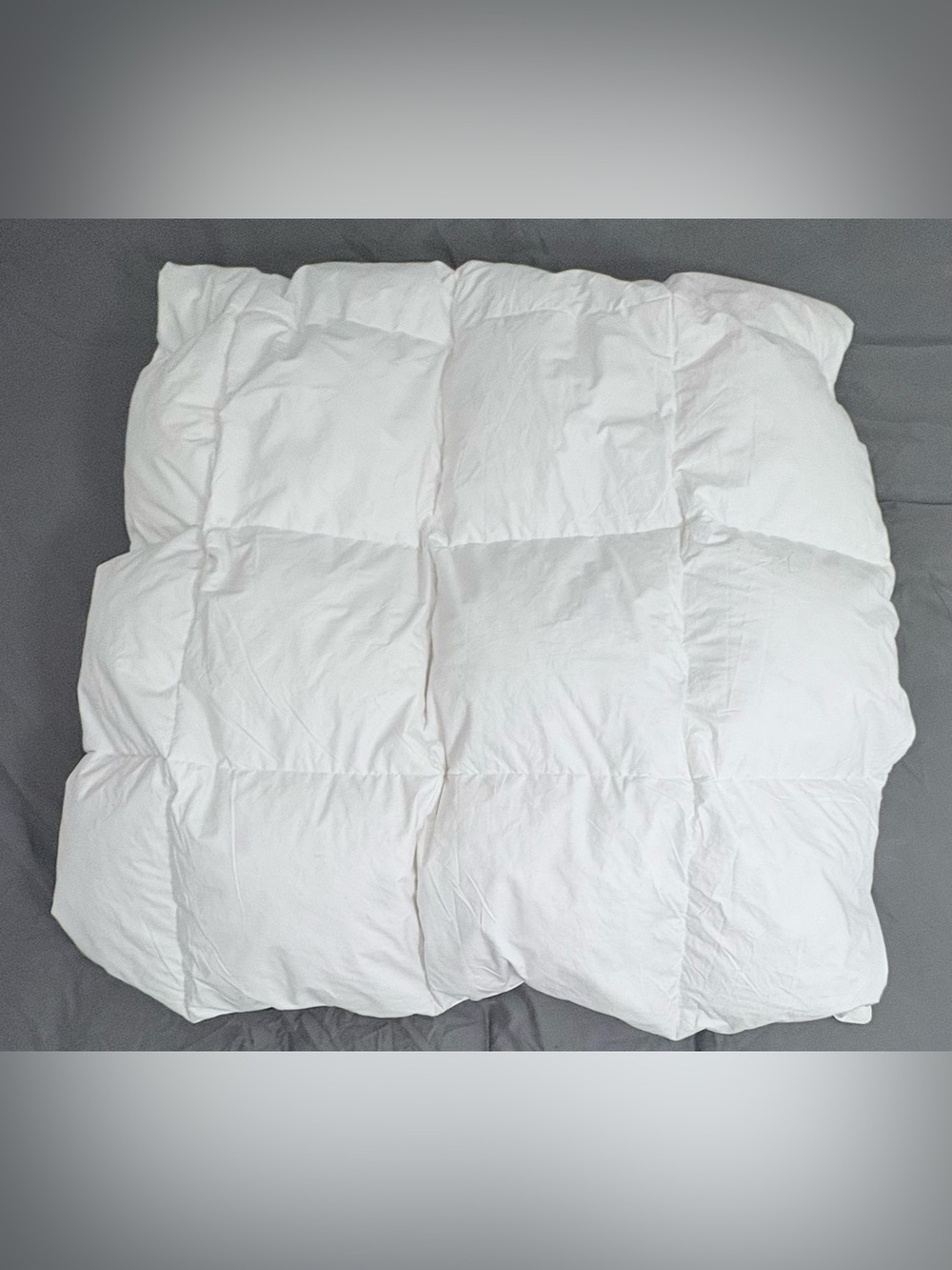 Queen Down/Feather Comforter All Season Soft Fluffy White Duvet Insert
